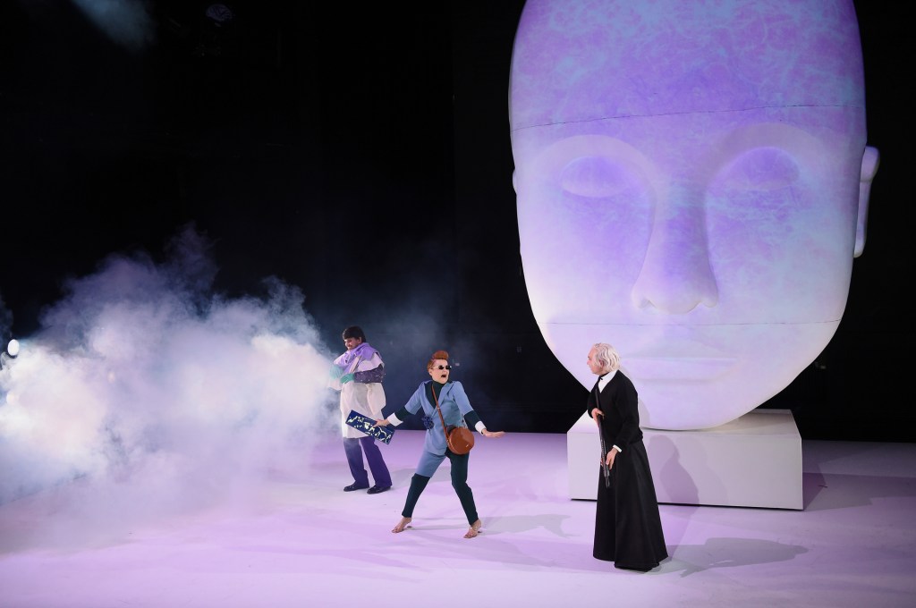 Lucas Janson (Mervyn); Martina Struppek (Corinna); Fabian Gröver (Jerome) | Foto: Martin Kaufhold